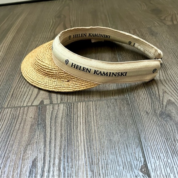 Helen Kaminski Tan Straw Sun Hat